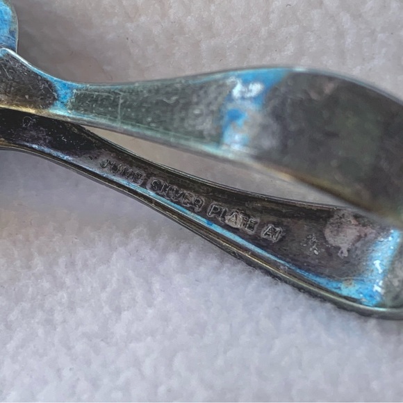 Oneida Silver Plate Baby Curled Handle Spoon - Picture 8 of 8